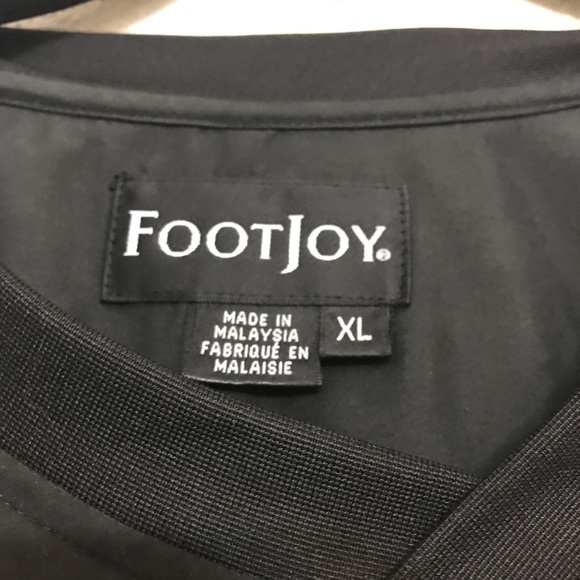 Footjoy Light Weight Jacket . Size XL. Black. - Picture 2 of 5